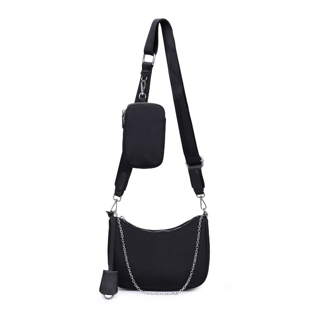 Product Image of Urban Expressions Joss - Nylon Crossbody 840611176806 View 5 | Black