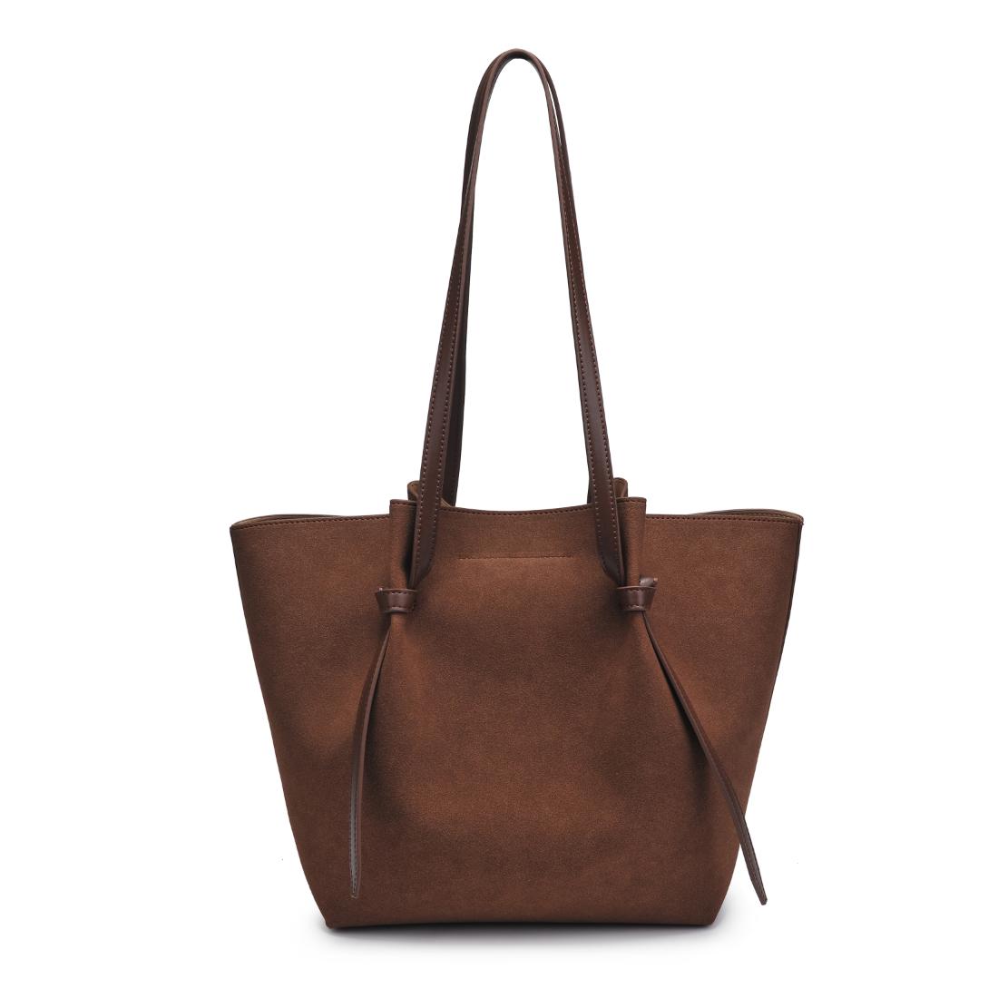 Product Image of Urban Expressions Lorenza Tote 840611199324 View 7 | Chocolate