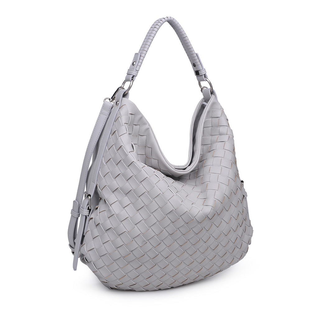 Product Image of Urban Expressions Quincy Hobo NA-840611158901 View 2 | Dove Grey