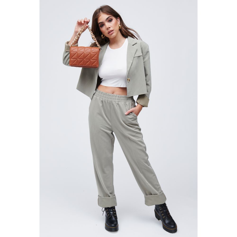 Woman wearing Whisky Urban Expressions Alani Crossbody 818209011440 View 4 | Whisky