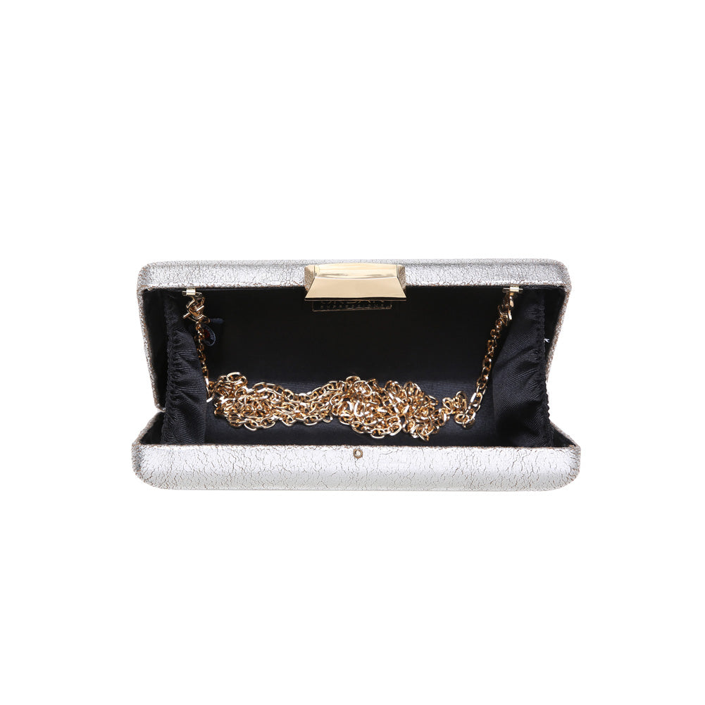 Product Image of Urban Expressions Flora Evening Bag NA-840611156976 View 4 | Silver
