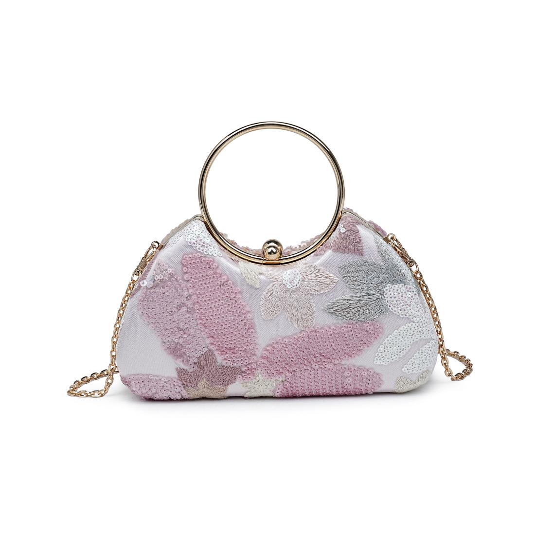 Product Image of Urban Expressions Phoebe Evening Bag 840611199461 View 5 | Pink Multi