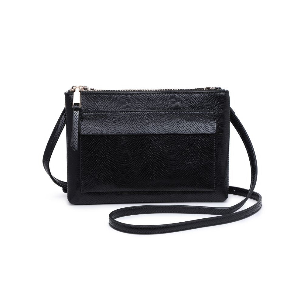 Product Image of Urban Expressions Morris Lizard Crossbody 840611108517 View 5 | Black