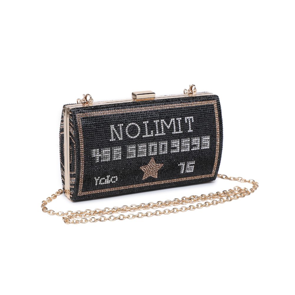 Product Image of Urban Expressions Vegas Minaudiere 818209012782 View 6 | Black
