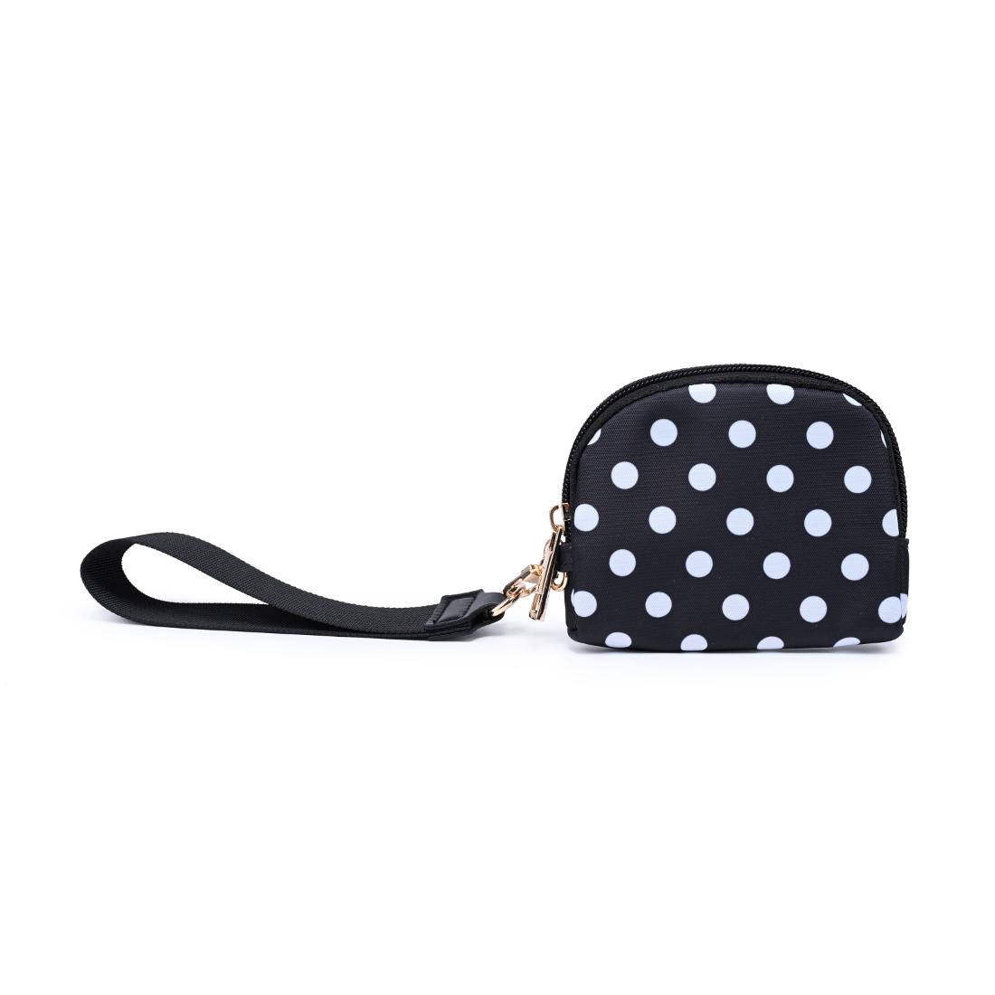 Urban Expressions Link & Carry - Polka Dot Wristlet 840504202704 View 6 | Black