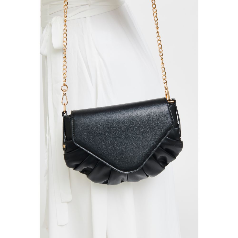 Woman wearing Black Urban Expressions Gemma Crossbody 840611179456 View 4 | Black
