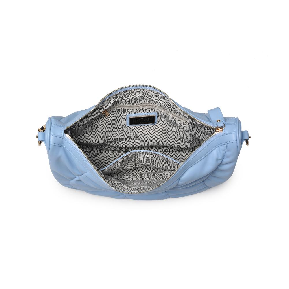 Woman wearing Sky Blue Urban Expressions Whitney Crossbody 840611130594 View 9 | Sky Blue