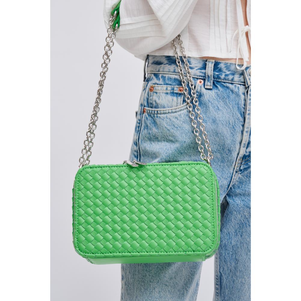 Woman wearing Black Urban Expressions Elle Crossbody 840611124456 View 1 | Black