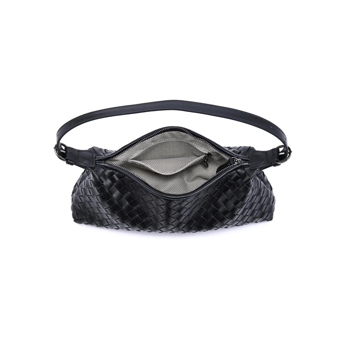 Woman wearing Black Urban Expressions Audrey Shoulder Bag 840504204050 View 9 | Black