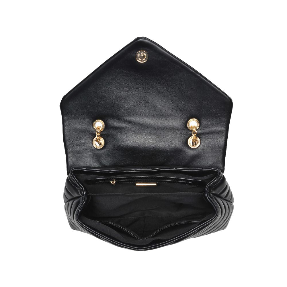 Product Image of Urban Expressions Ivy Crossbody 840611185747 View 8 | Black
