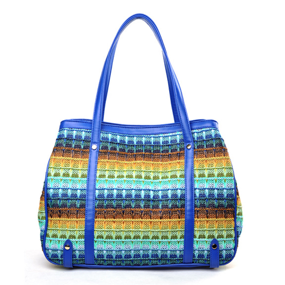 Product Image of Urban Expressions Journey Tote 840611111210 View 5 | Blue Multi