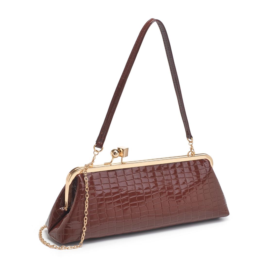 Product Image of Urban Expressions Piper Clutch 840504200731 View 6 | Chocolate