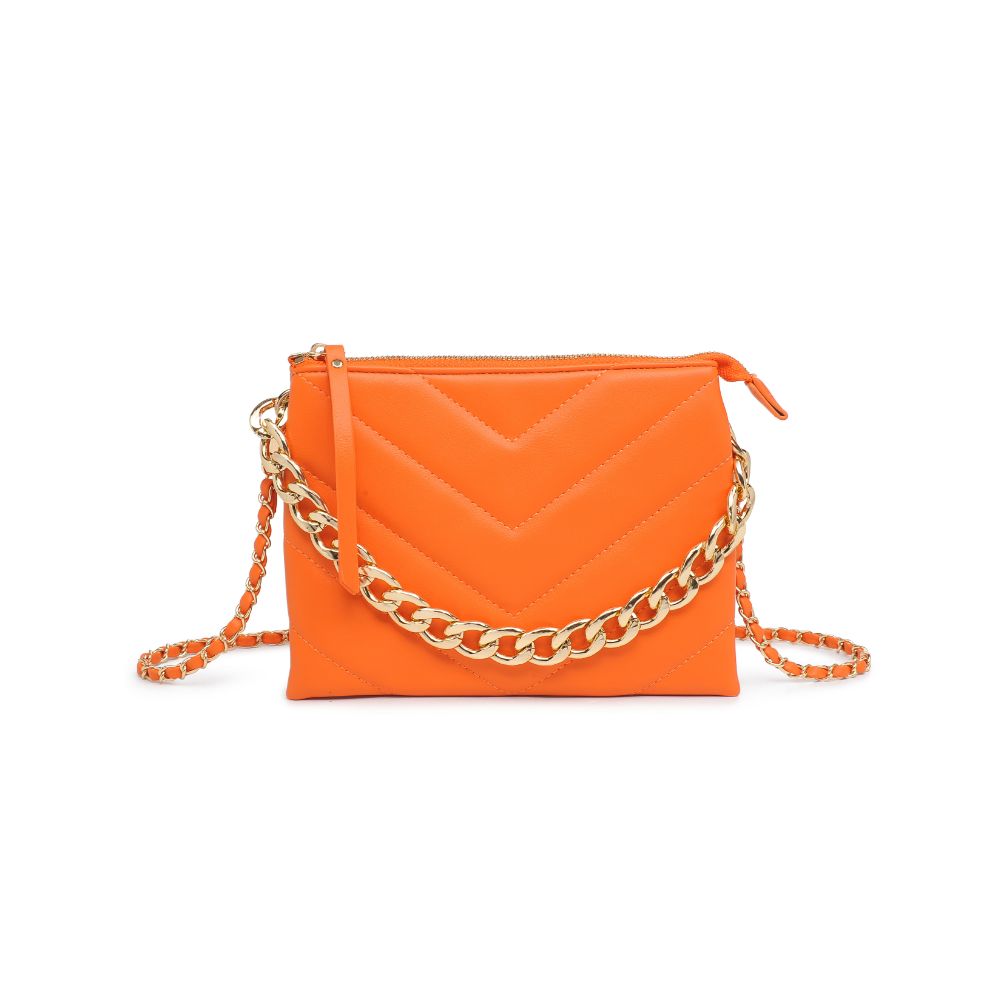 Product Image of Urban Expressions Andie Crossbody 840611100955 View 5 | Tangerine