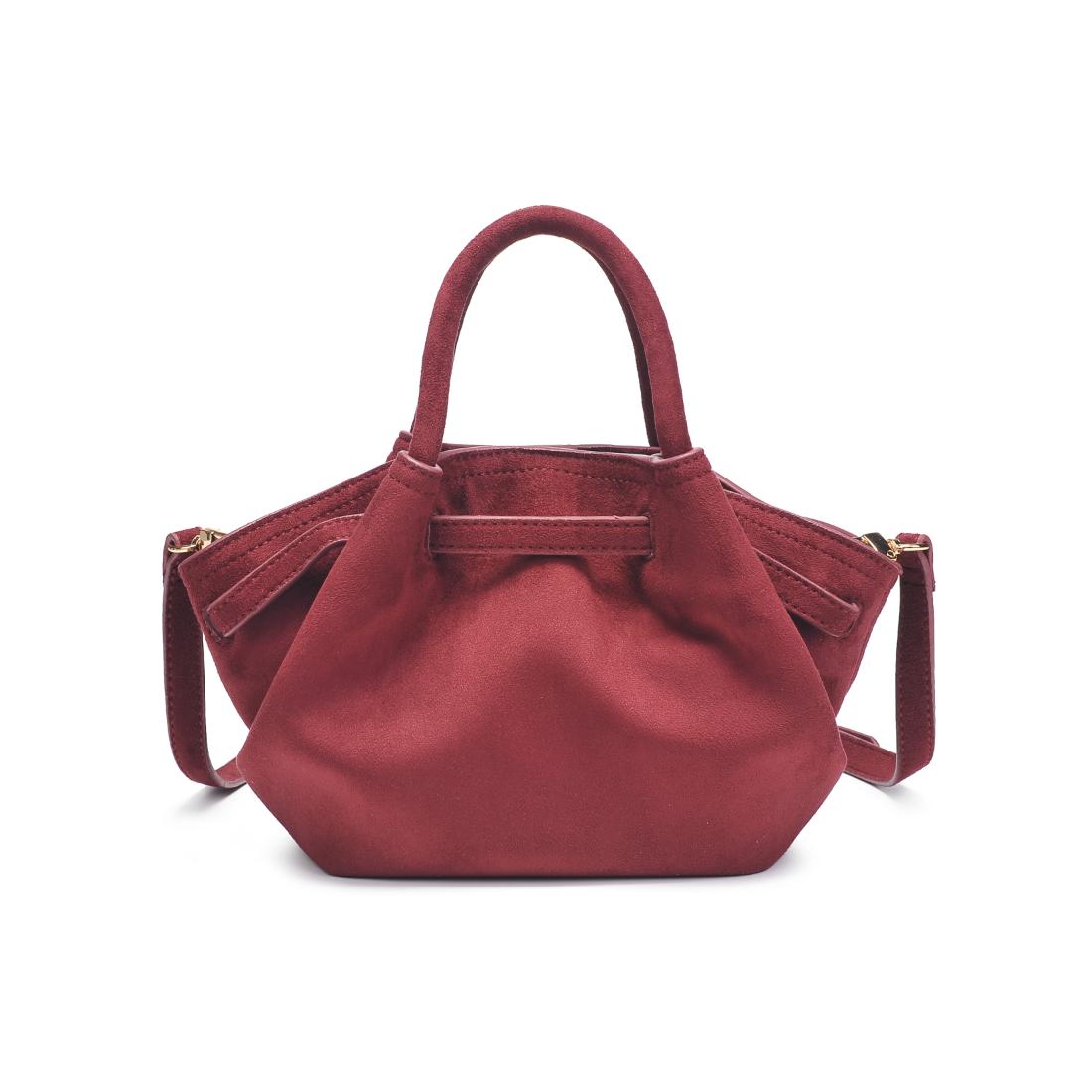 Product Image of Urban Expressions Selena - Faux Suede Crossbody 840611199218 View 7 | Wine