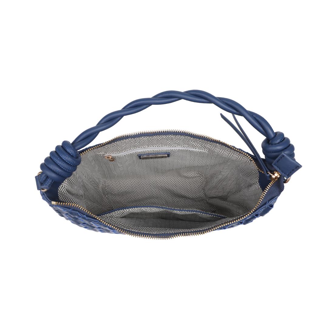 Woman wearing Navy Urban Expressions Violet Hobo 840504206610 View 9 | Navy