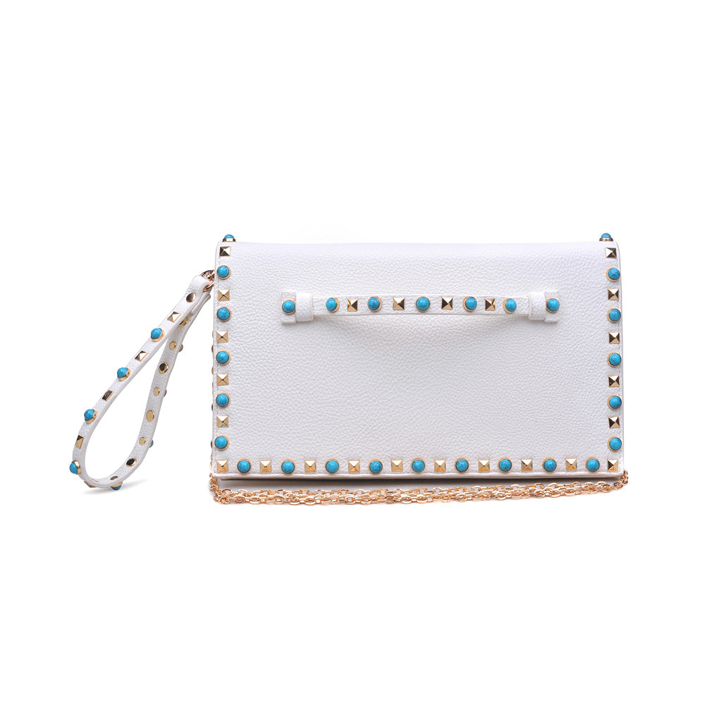 Product Image of Urban Expressions Indie Clutch NA-840611127853 View 1 | White