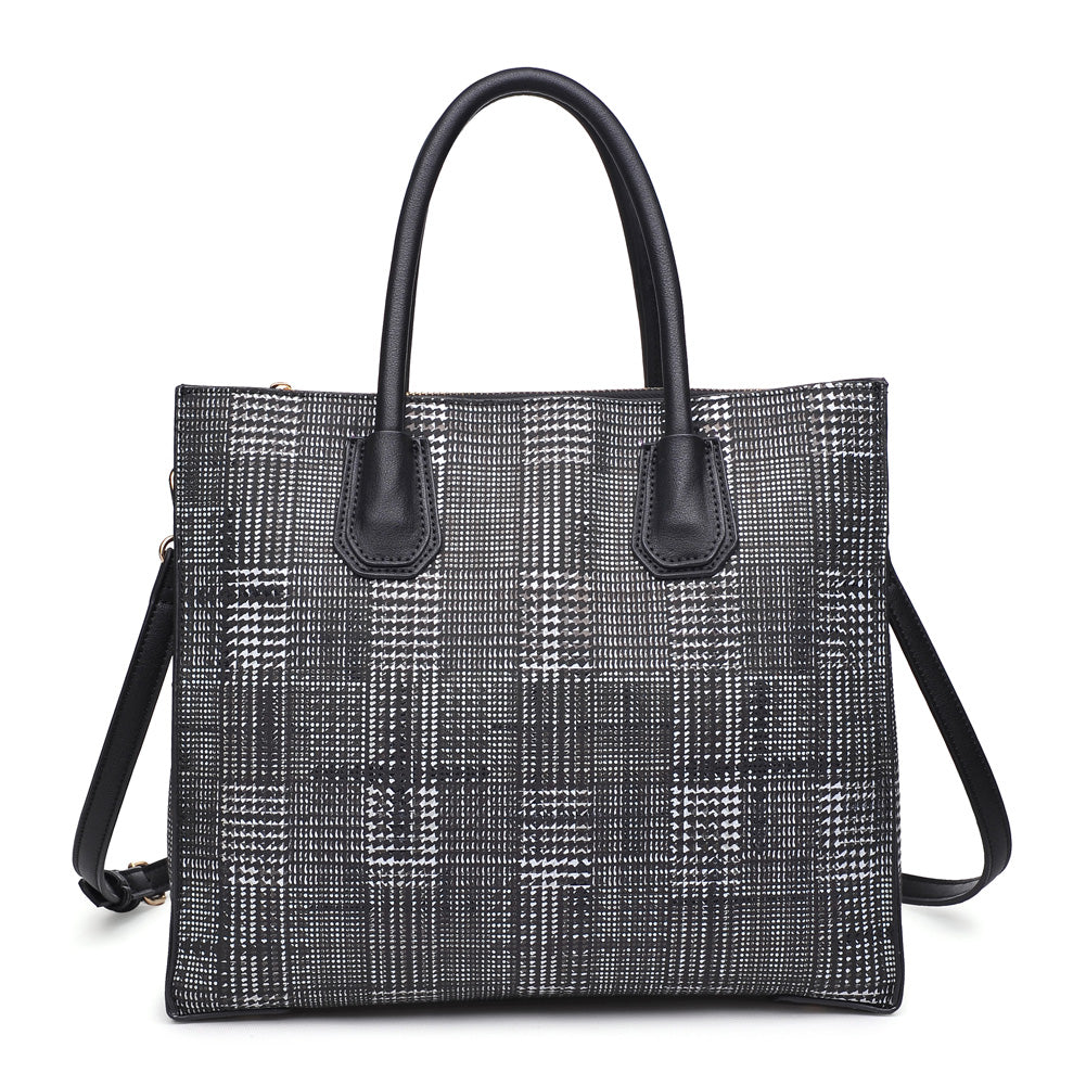 Woman wearing Black Urban Expressions Brynn Satchel NA-840611153135 View 5 | Black