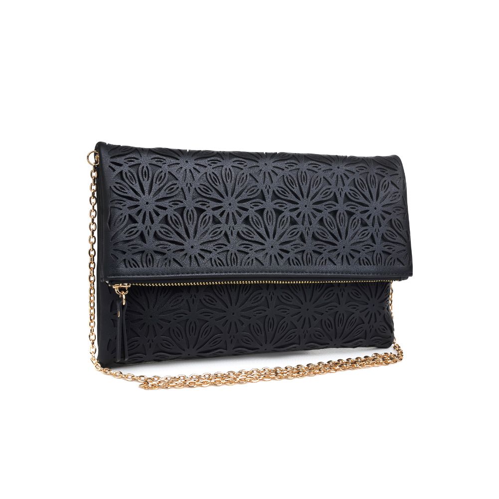 Product Image of Urban Expressions Skylar Clutch 840611169495 View 2 | Black