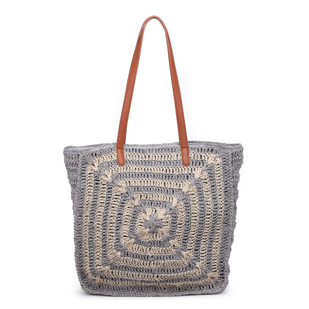 Urban Expressions Palmyra Tote 818209016629 View 5 | Grey Multi