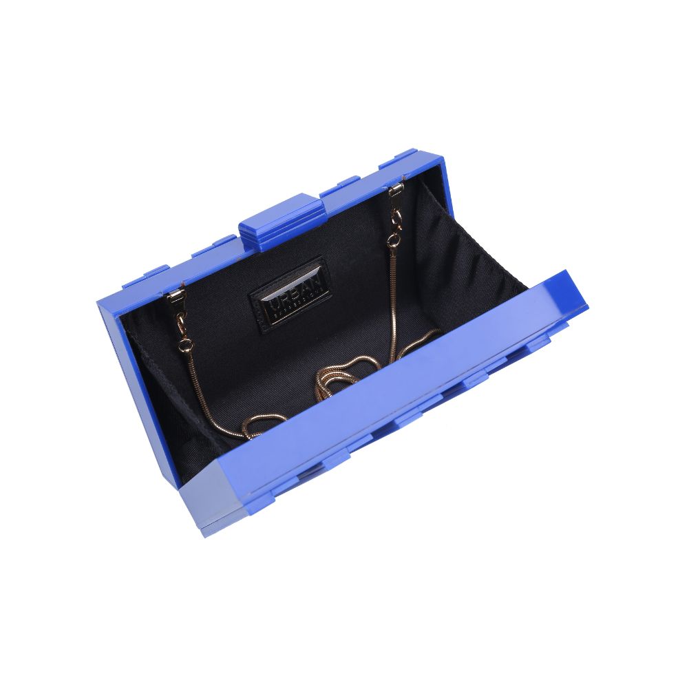 Product Image of Urban Expressions Leo Evening Bag 840611167811 View 4 | Royal Blue