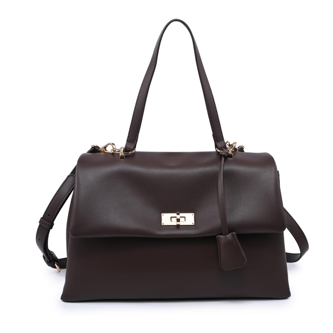 Urban Expressions Arrow Satchel 840504212932 View 5 | Espresso