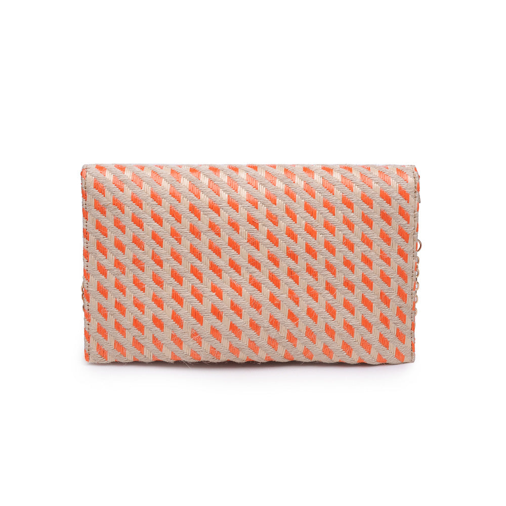Product Image of Urban Expressions Isla Clutch NA-840611159892 View 3 | Orange