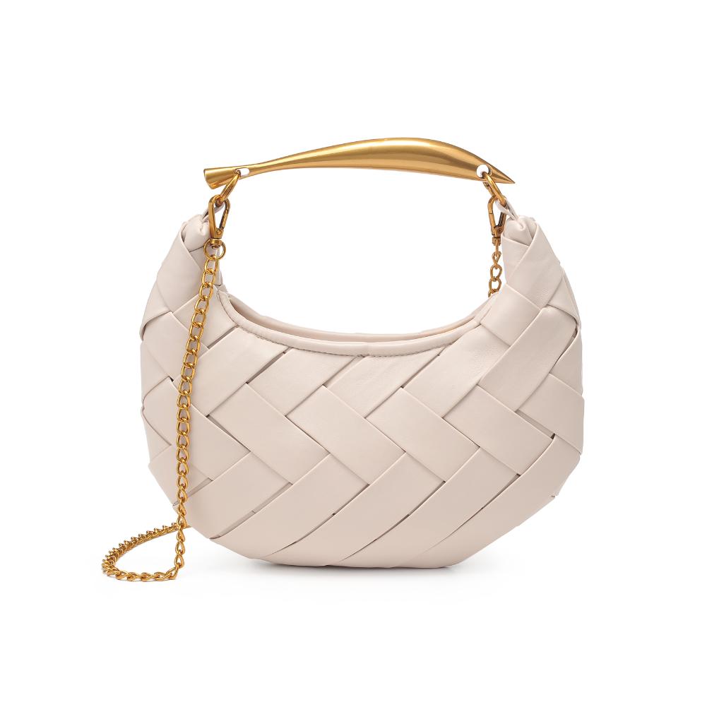 Woman wearing Ivory Urban Expressions Ursula Crossbody 840611193735 View 7 | Ivory