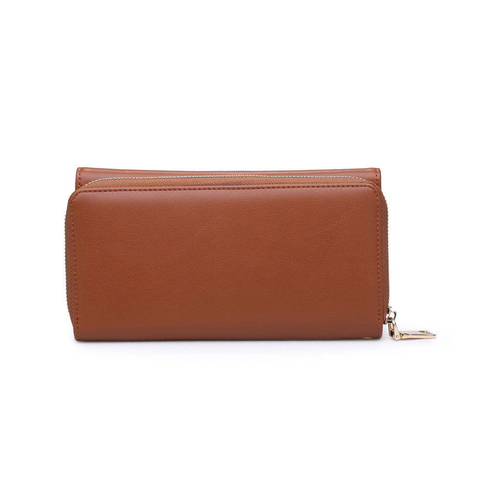 Product Image of Urban Expressions Sophia Wallet NA-840611149664 View 3 | Tan