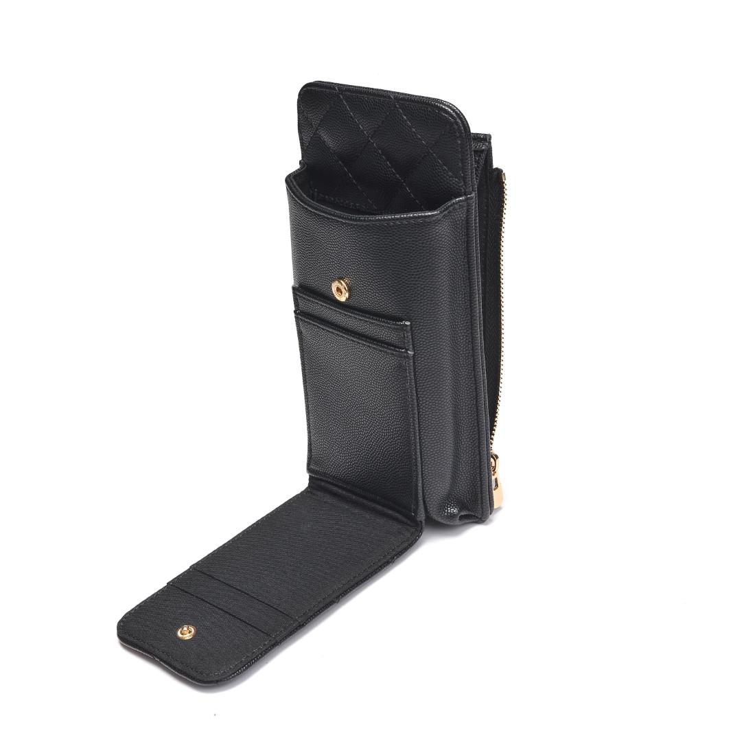 Product Image of Urban Expressions Brianna Cell Phone Crossbody 840504201356 View 8 | Black
