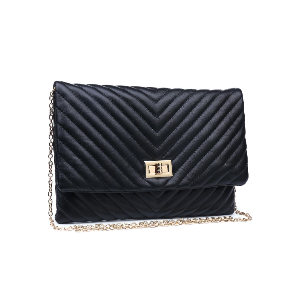 Product Image of Urban Expressions Victoria Clutch NA-840611163660 View 2 | Black