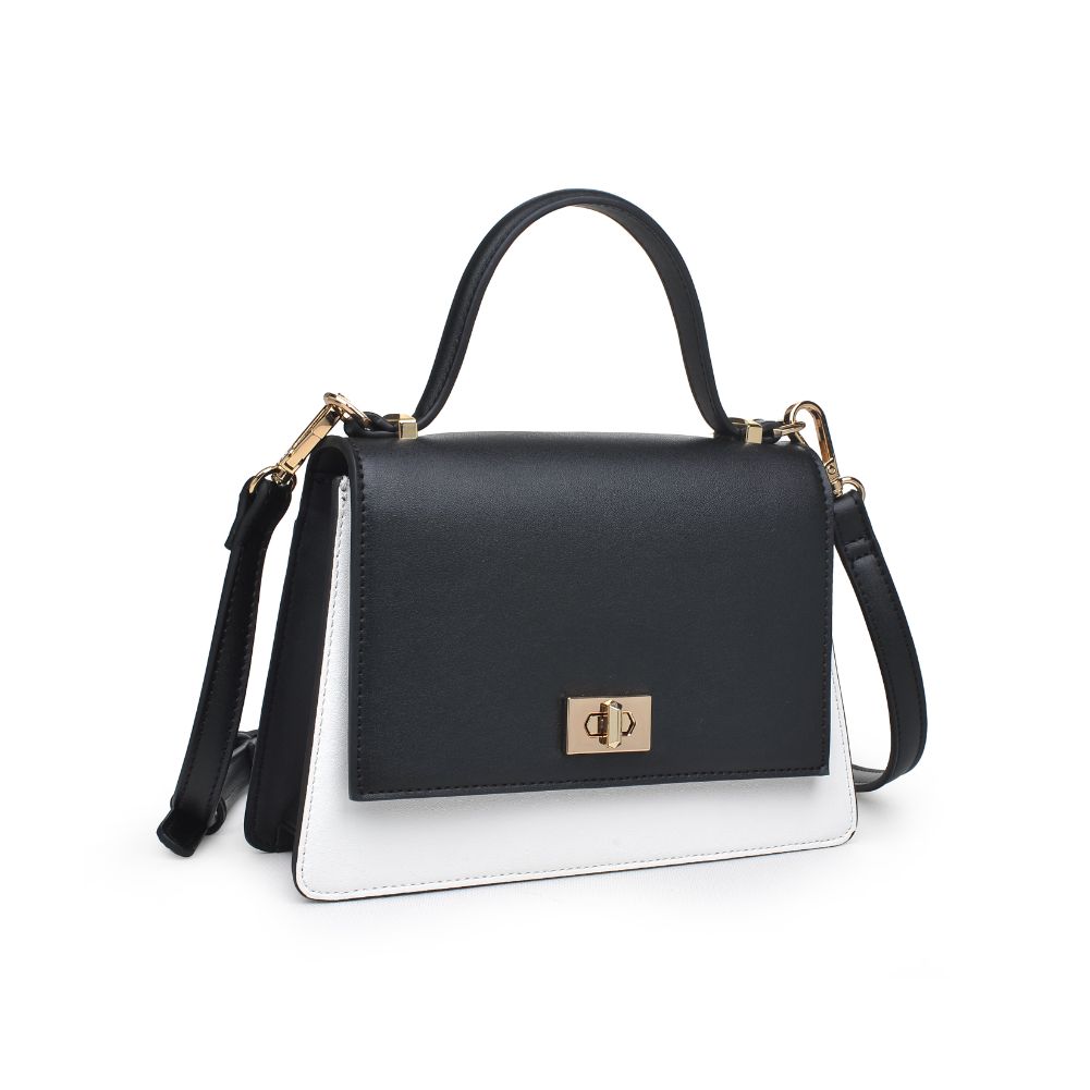 Product Image of Urban Expressions Jennifer Crossbody 840611170460 View 2 | Black White