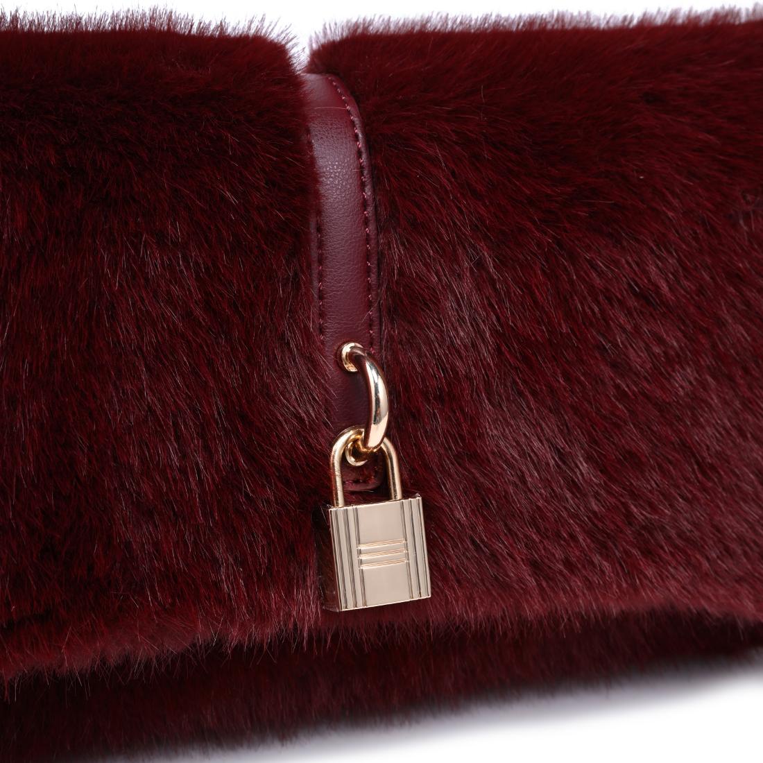 Urban Expressions Glorida Shoulder Bag 840504215056 View 8 | Burgundy