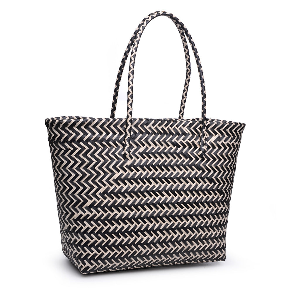 Product Image of Urban Expressions Palomas Tote NA-840611162137 View 2 | Black Beige