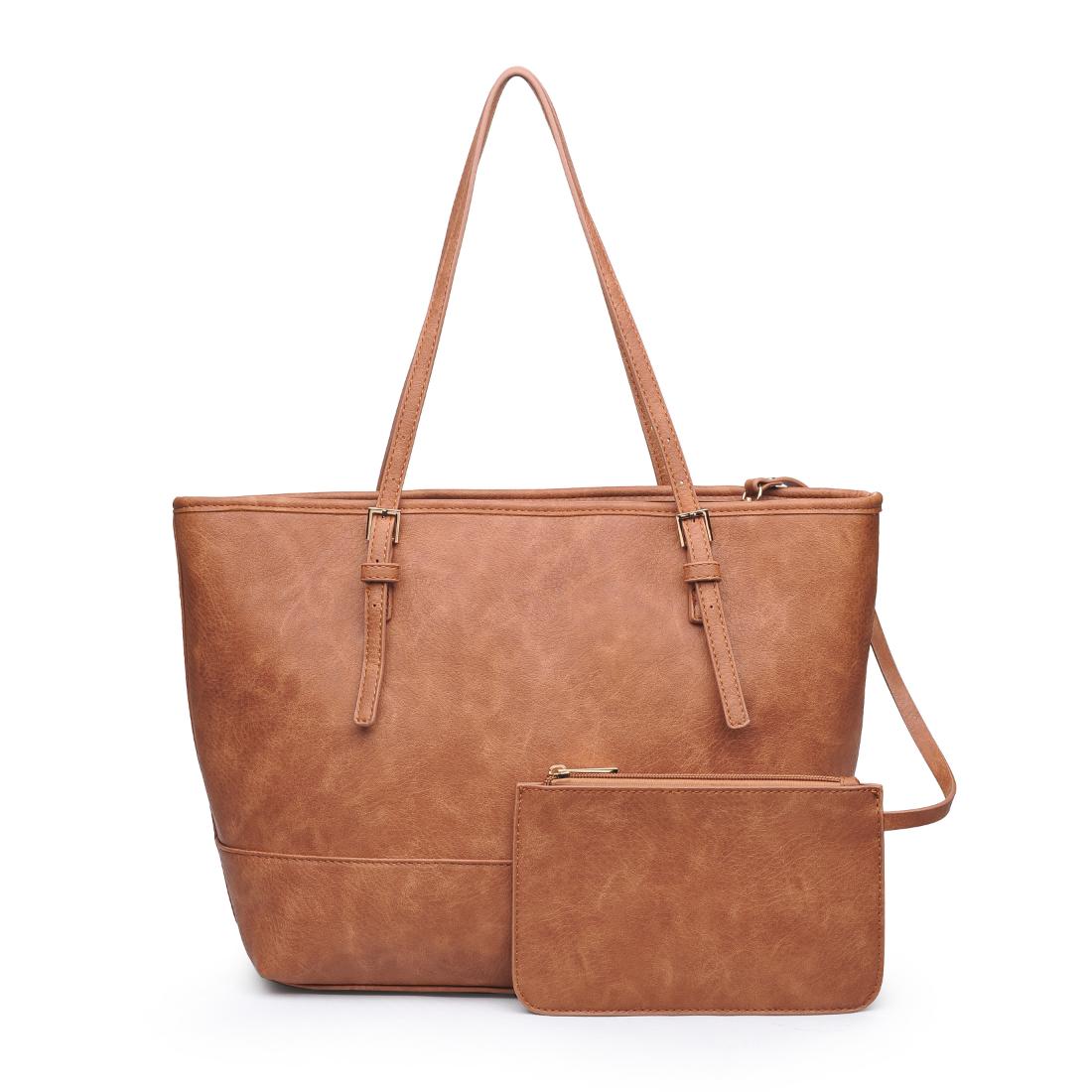 Product Image of Urban Expressions Bryleigh Tote 840504200533 View 5 | Tan