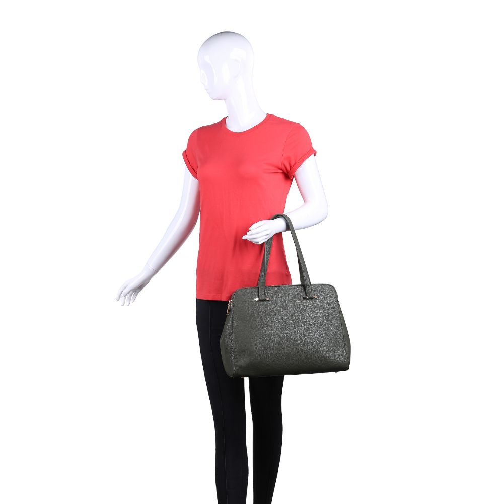 Product Image of Urban Expressions Alex Tote NA-840611166913 View 5 | Olive