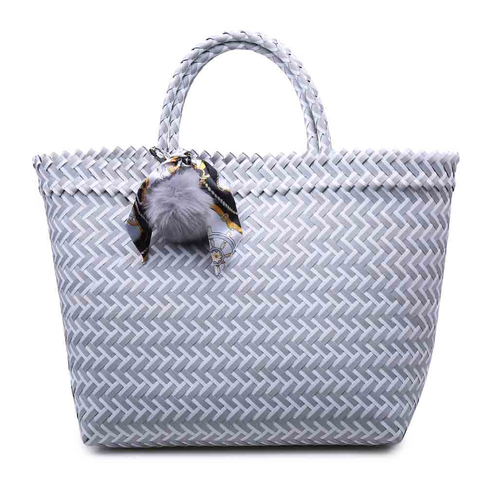 Product Image of Urban Expressions Mojito Tote NA-840611145376 View 1 | Grey