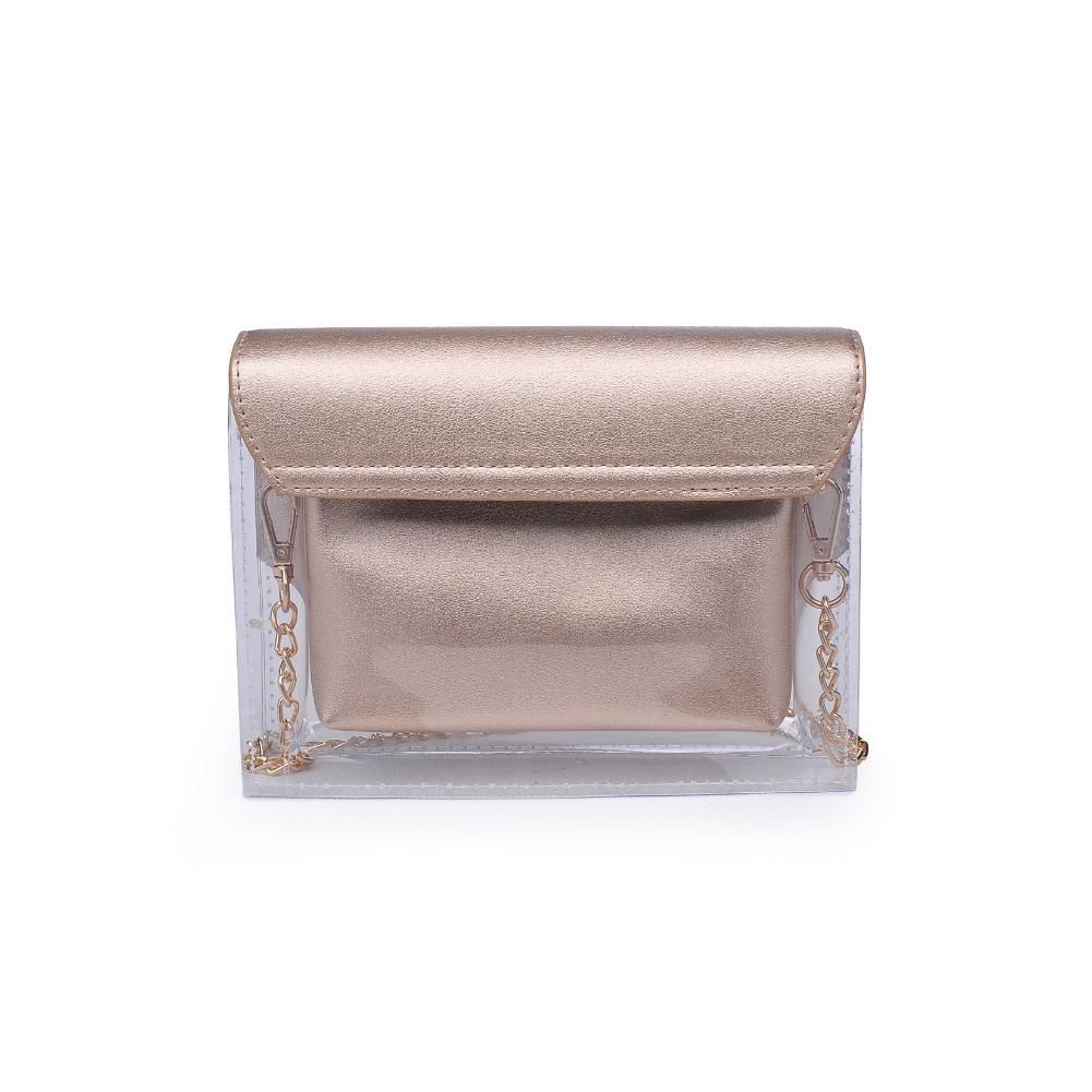Product Image of Urban Expressions Tailgate Clutch 840611159984 View 3 | Gold