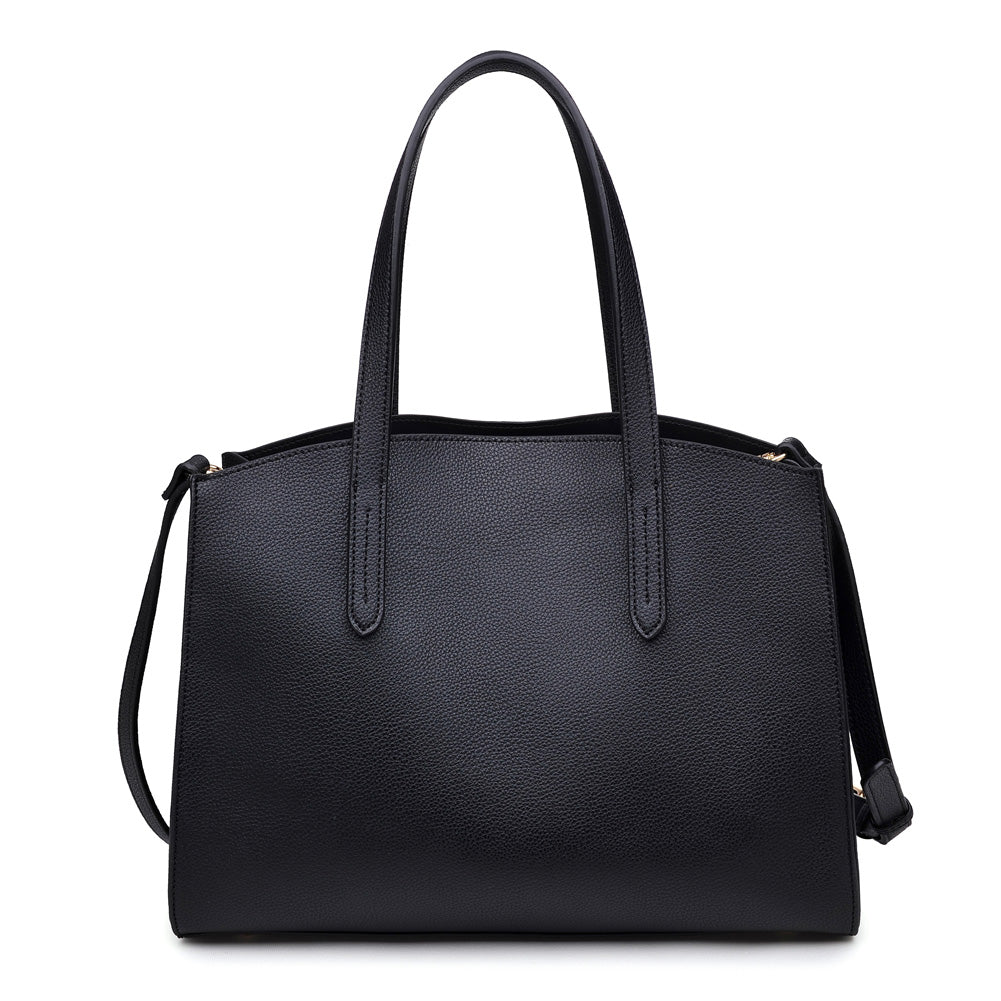 Product Image of Urban Expressions Calyx Satchel NA-840611153371 View 3 | Black