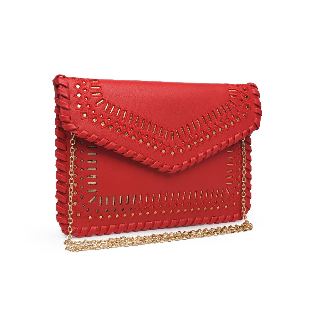 Product Image of Urban Expressions Spencer Clutch NA-840611164308 View 2 | Red