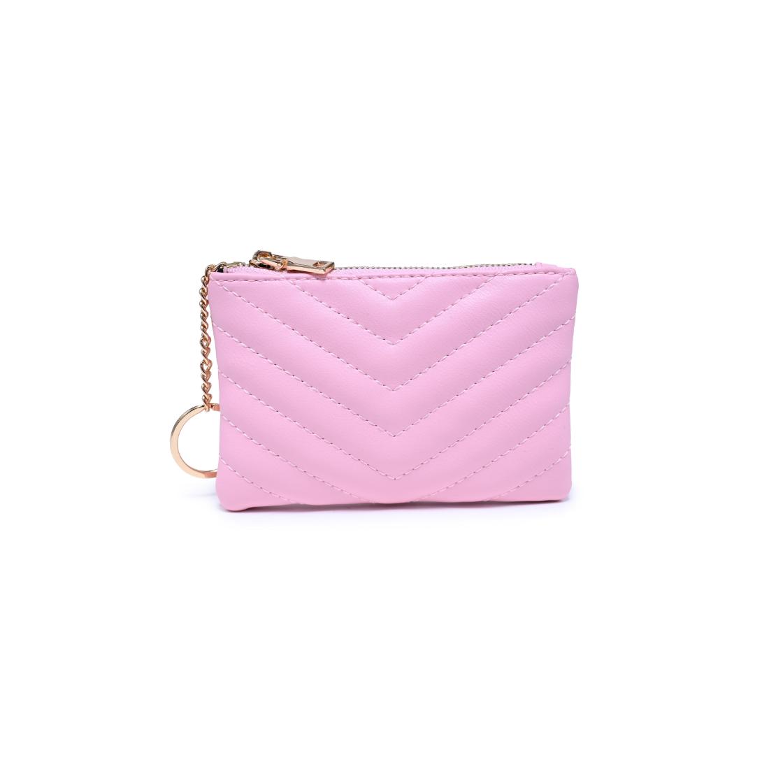 Woman wearing Pink Urban Expressions Mackenzie Wallet 840504203855 View 5 | Pink