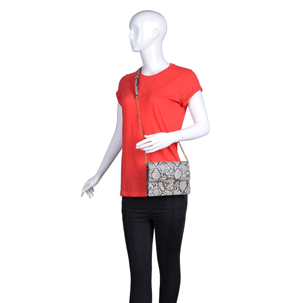 Product Image of Urban Expressions Ella Crossbody NA-840611158468 View 5 | Black White