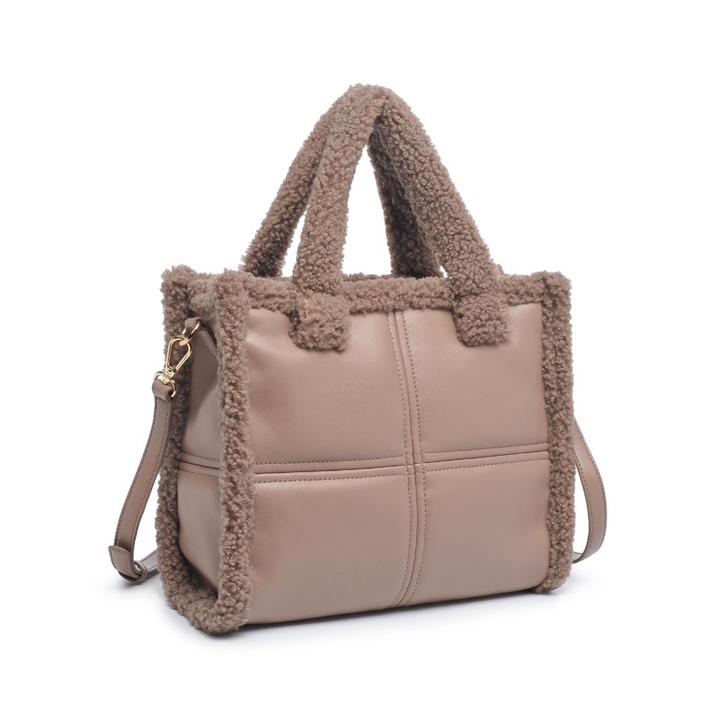 Product Image of Urban Expressions Cheviot Tote 840611101471 View 6 | Latte