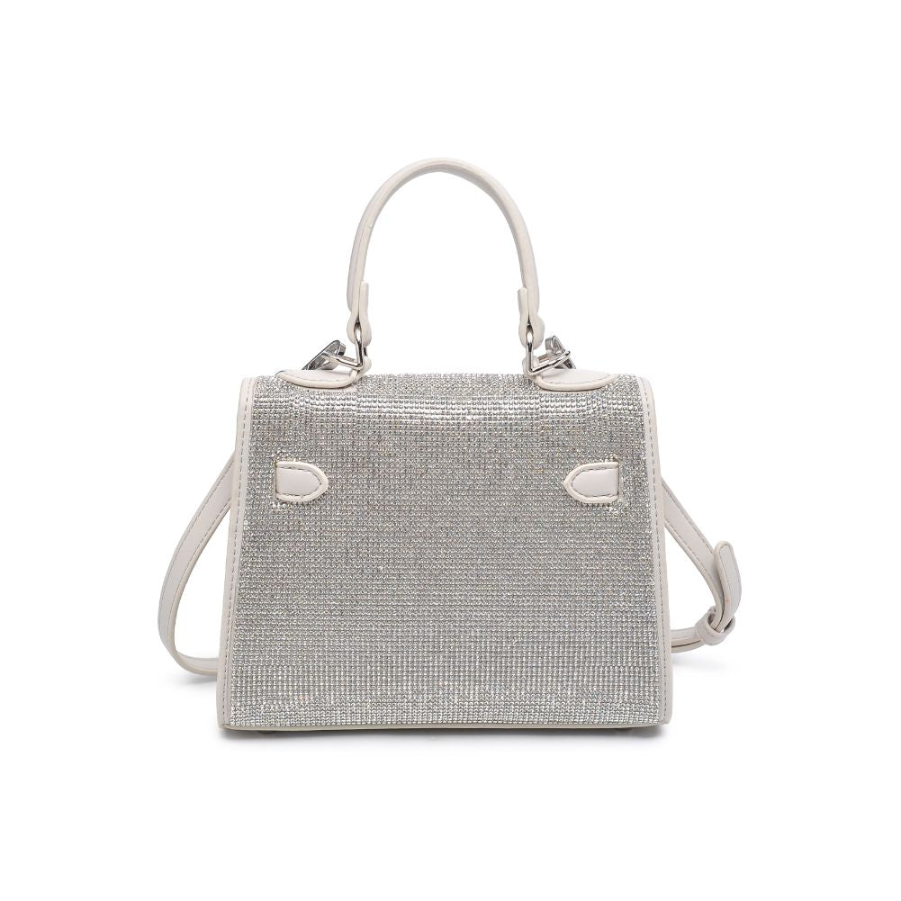 Product Image of Urban Expressions Gianna Evening Bag 840611104533 View 7 | Silver