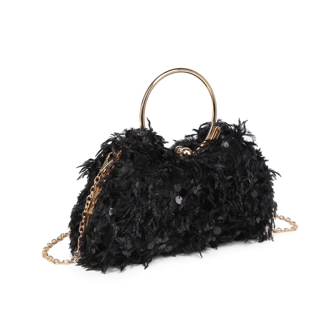 Product Image of Urban Expressions Charlotte Evening Bag 840504200946 View 6 | Black