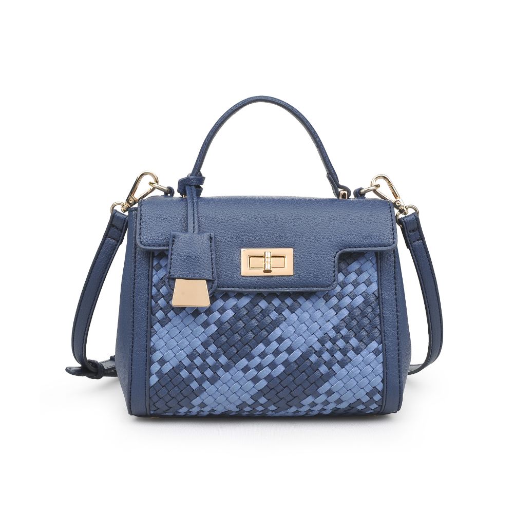 Woman wearing Navy Blue Urban Expressions Marcia Crossbody 840611170385 View 5 | Navy Blue