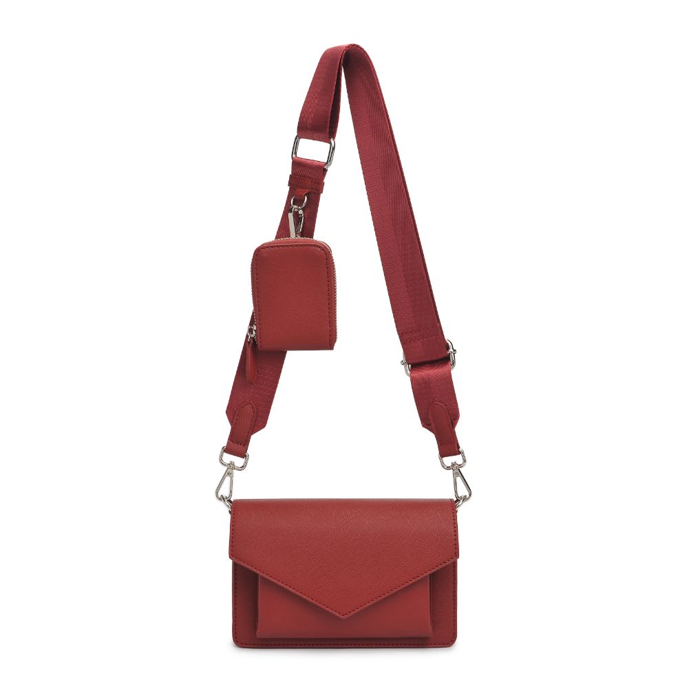Product Image of Urban Expressions Fannie Crossbody 840611185426 View 5 | Red