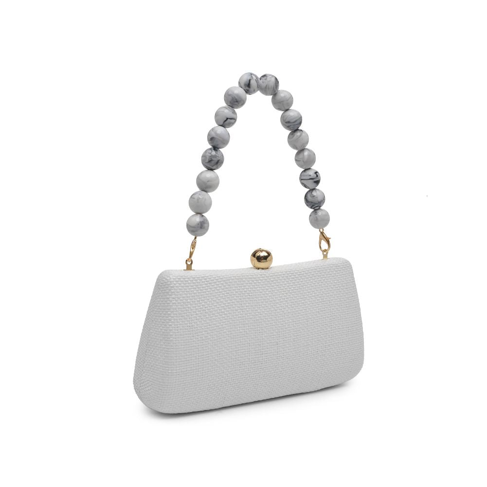 Product Image of Urban Expressions Wilma Evening Bag 818209019125 View 6 | White
