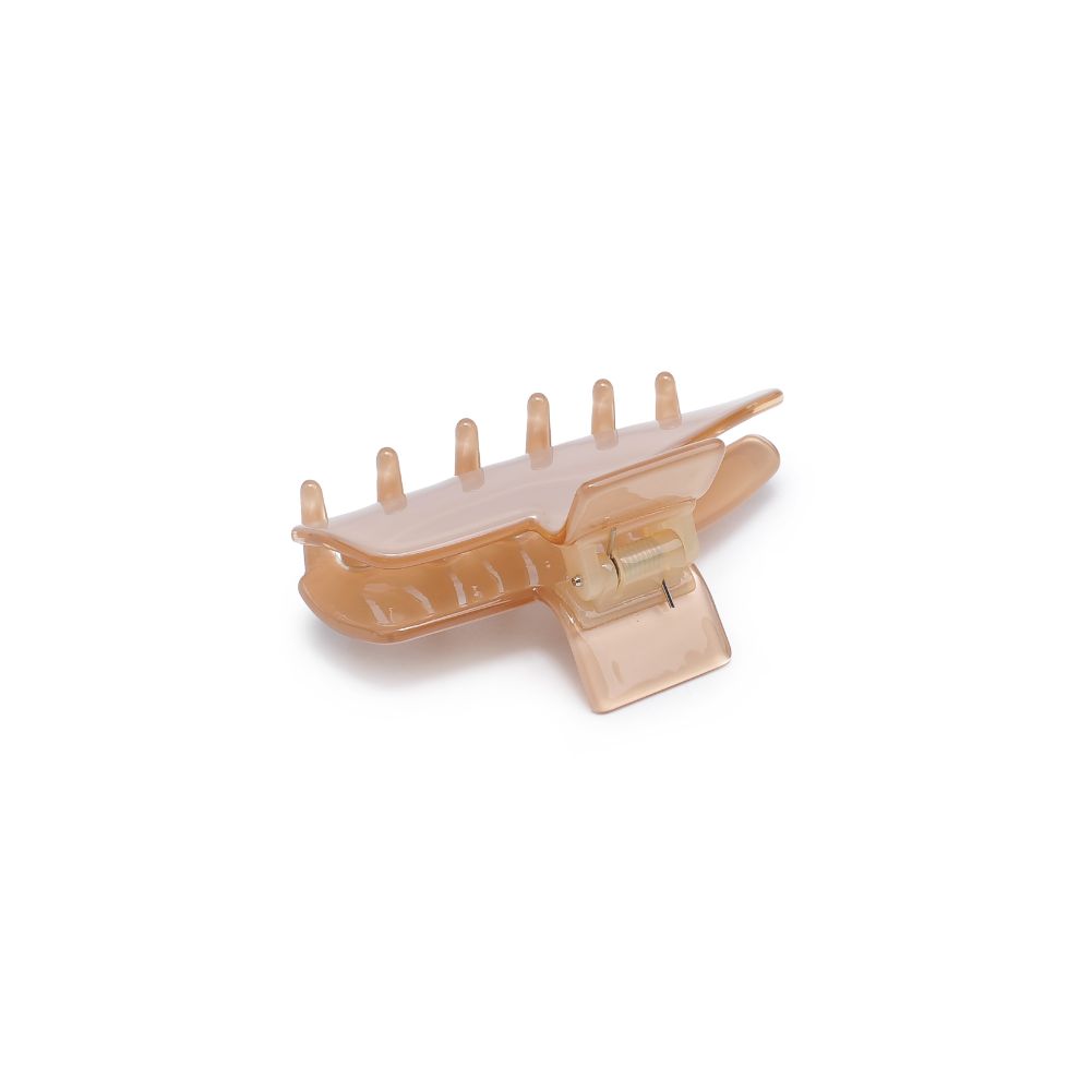 Urban Expressions Asymmetrical Hair Claw Hair Claw 818209012874 View 3 | Cream