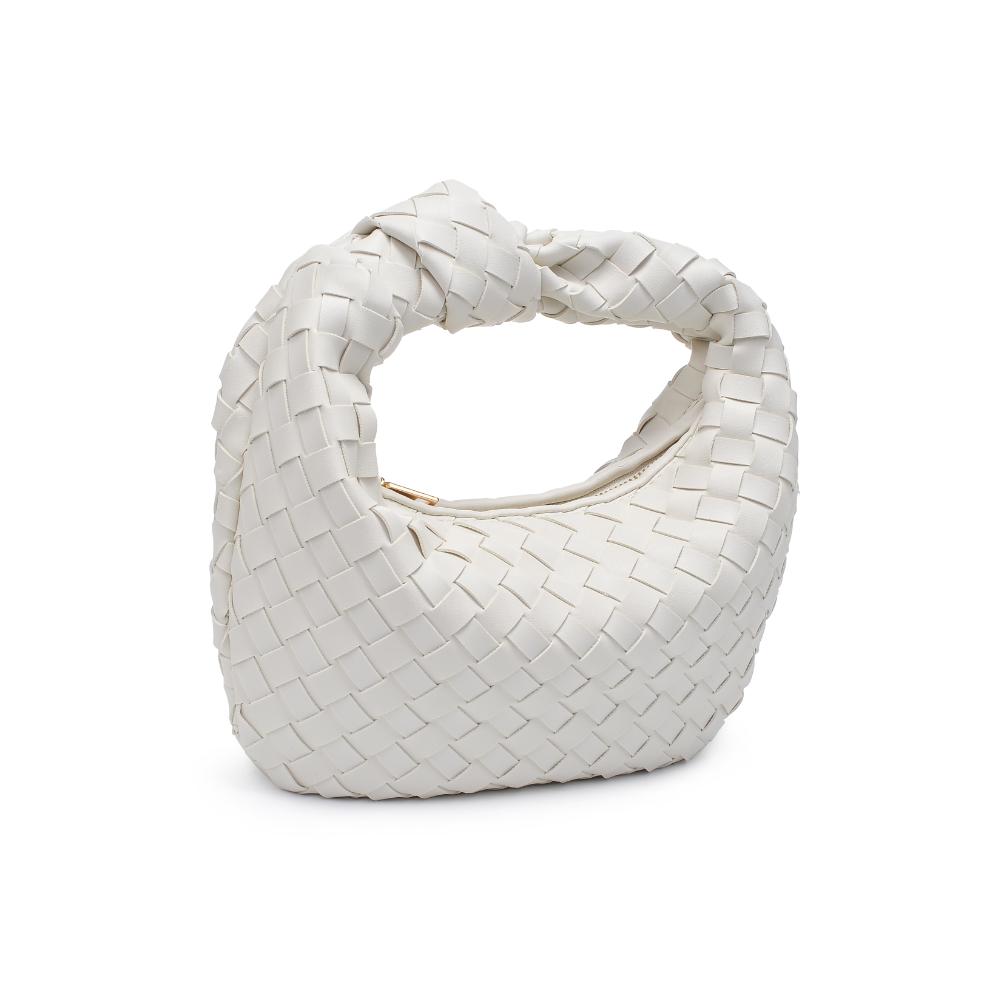 Product Image of Urban Expressions Tracy - Woven Clutch 840611155146 View 2 | Ivory