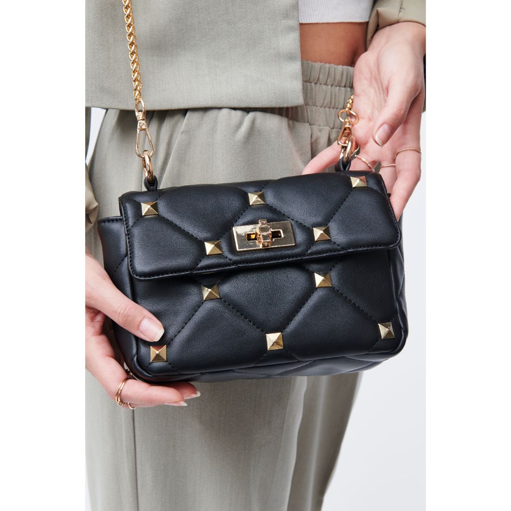 Woman wearing Black Urban Expressions Aiza Crossbody 818209010559 View 2 | Black